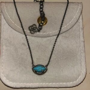 Bronze and Blue Kendra scott